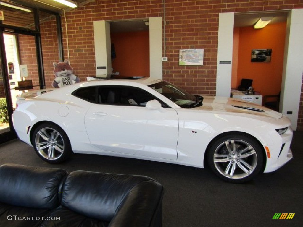 2016 Camaro SS Coupe - Summit White / Ceramic White photo #5