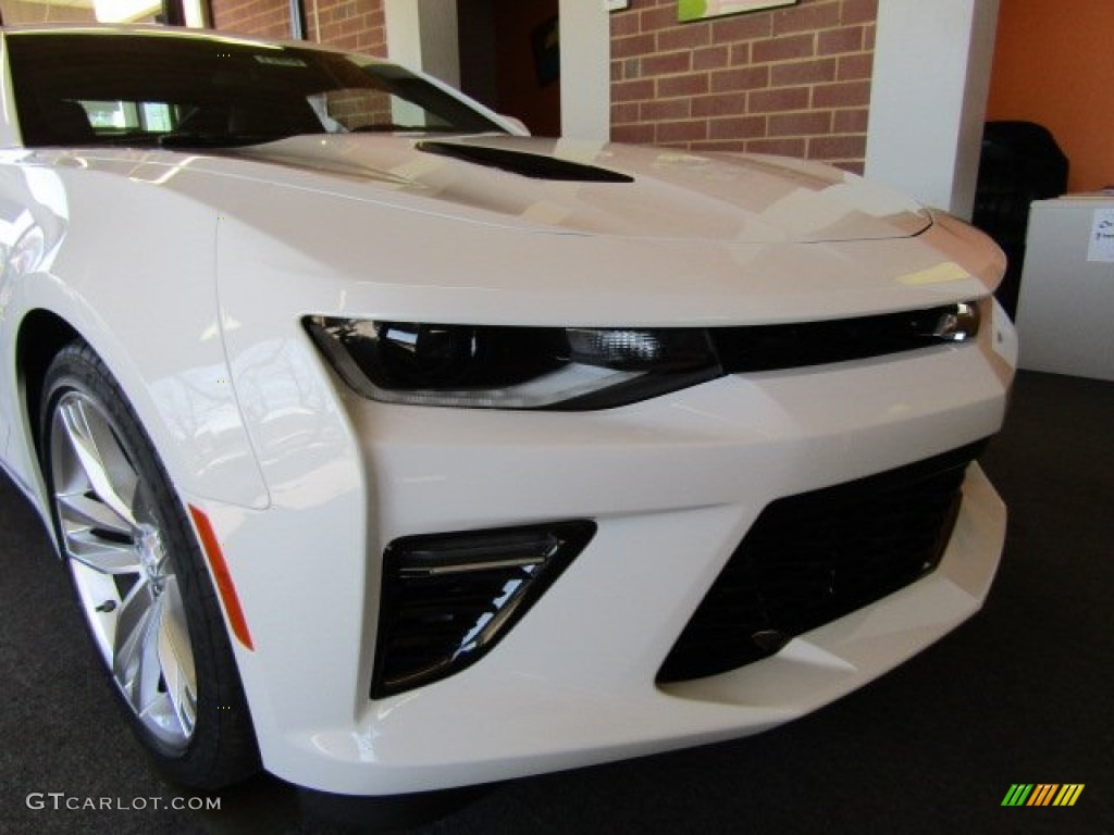 2016 Camaro SS Coupe - Summit White / Ceramic White photo #6