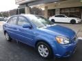 2010 Sapphire Blue Kia Rio LX Sedan  photo #7