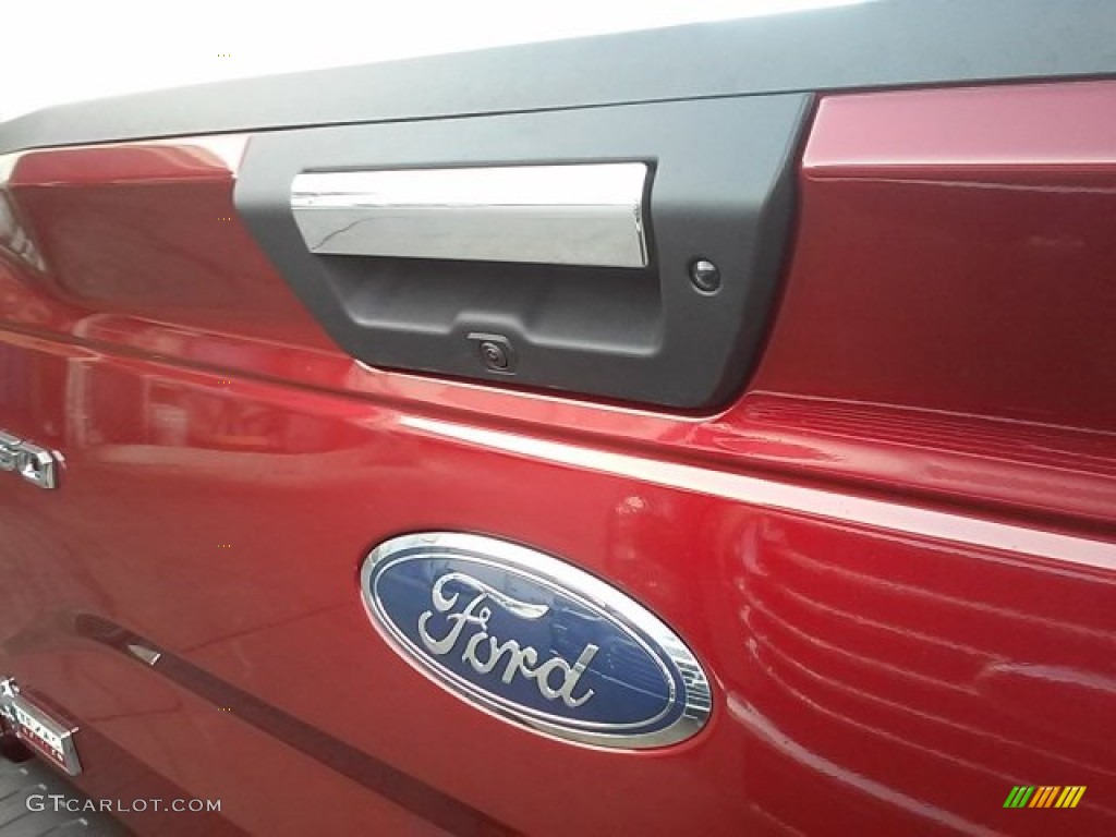 2016 F150 XLT SuperCrew - Ruby Red / Medium Earth Gray photo #5