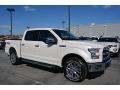 2016 White Platinum Ford F150 Lariat SuperCrew 4x4  photo #1