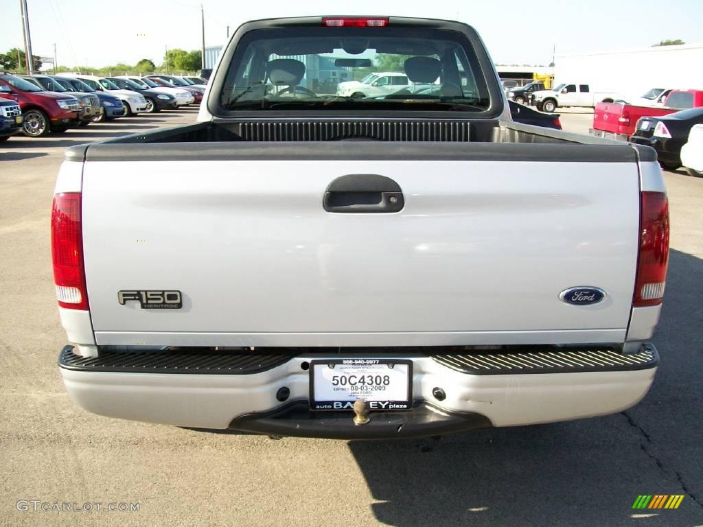 2004 F150 STX Heritage SuperCab - Silver Metallic / Heritage Graphite Grey photo #5