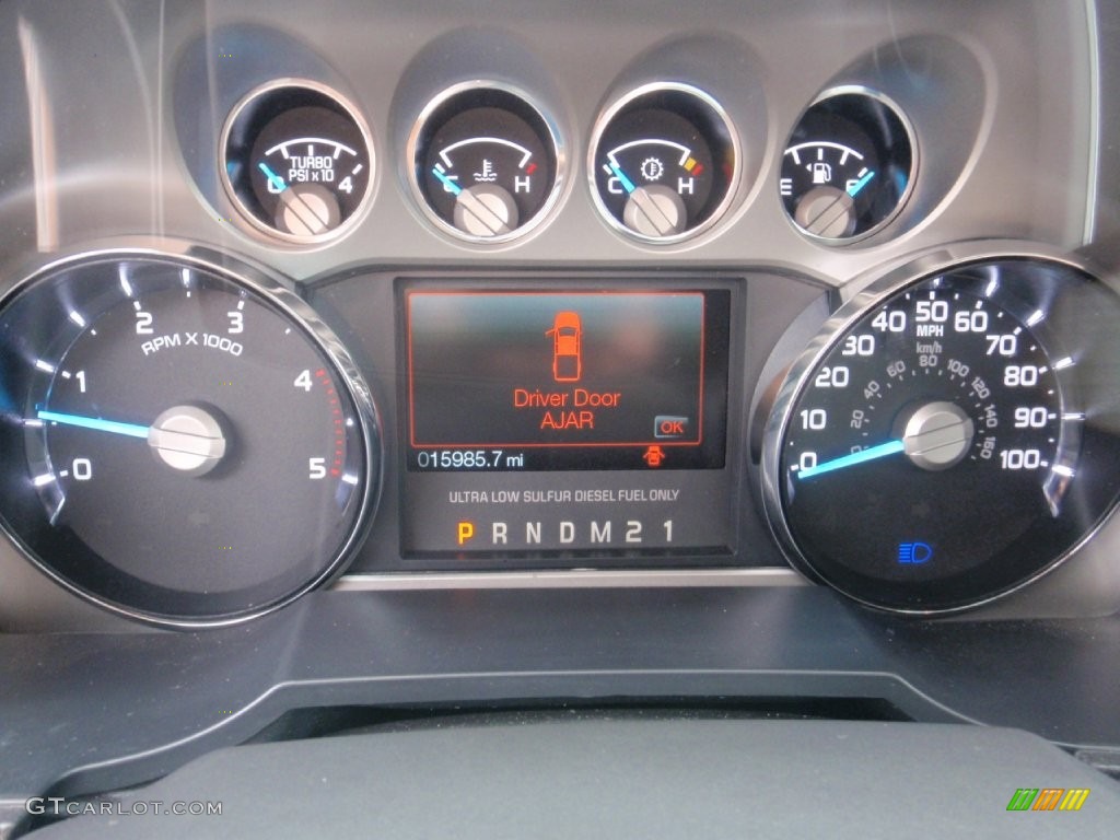 2016 Ford F250 Super Duty Platinum Crew Cab 4x4 Gauges Photos