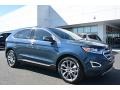 2016 Too Good to Be Blue Ford Edge Titanium AWD  photo #1