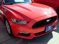 2016 Competition Orange Ford Mustang V6 Coupe  photo #2