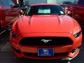 2016 Competition Orange Ford Mustang V6 Coupe  photo #5