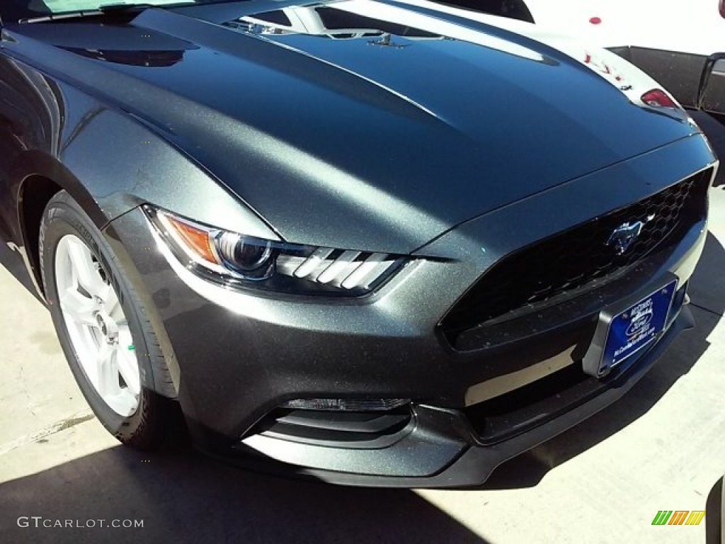 2016 Mustang V6 Coupe - Magnetic Metallic / Ebony photo #2