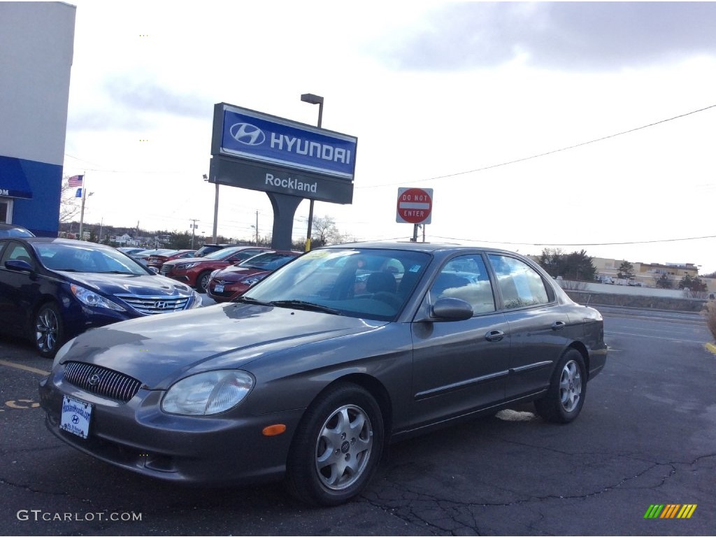 2001 Sonata GLS V6 - Gray Metallic / Gray photo #1