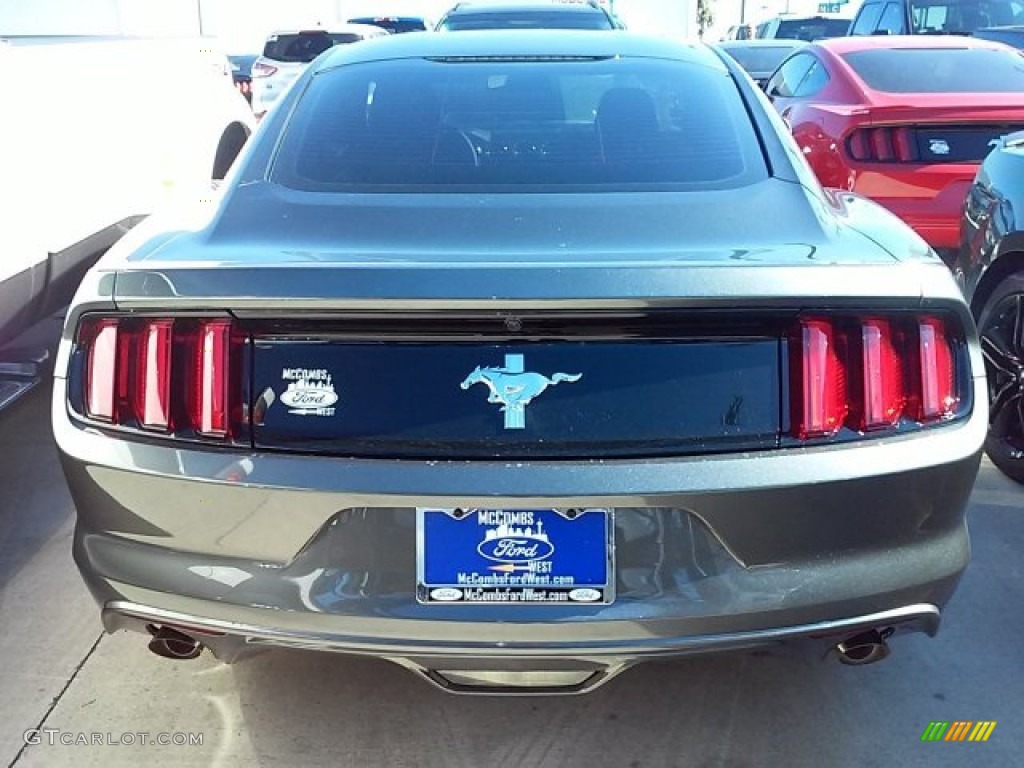 2016 Mustang V6 Coupe - Magnetic Metallic / Ebony photo #8