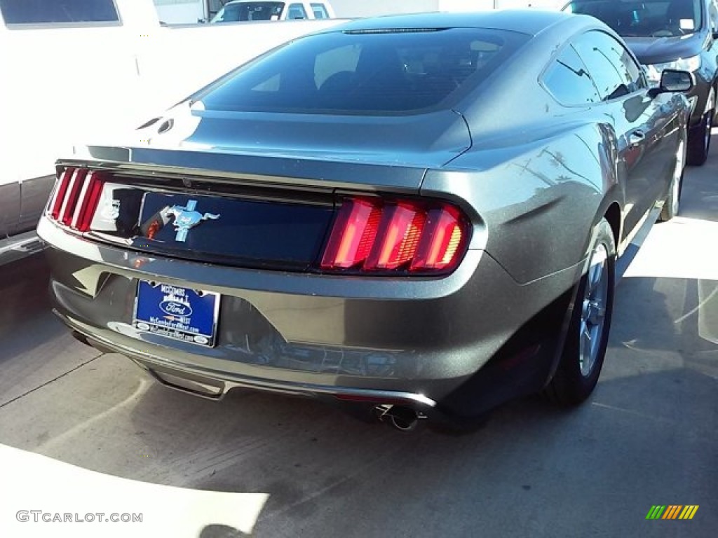 2016 Mustang V6 Coupe - Magnetic Metallic / Ebony photo #9