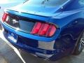 2016 Deep Impact Blue Metallic Ford Mustang EcoBoost Coupe  photo #8