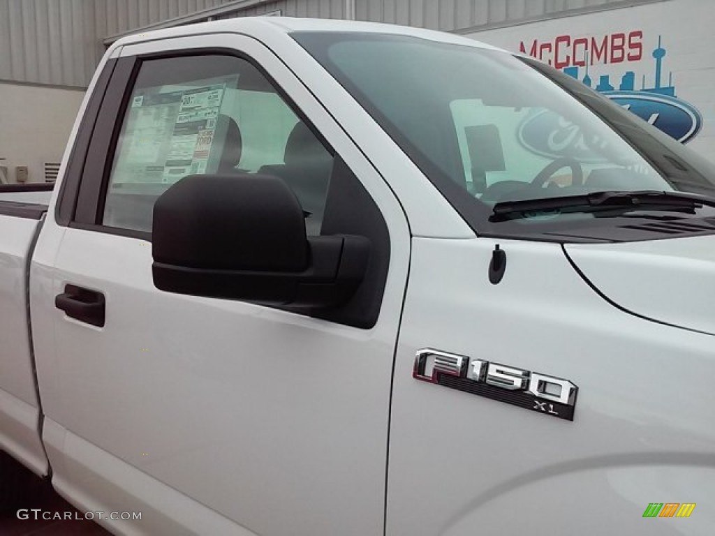 2016 F150 XL Regular Cab - Oxford White / Medium Earth Gray photo #5