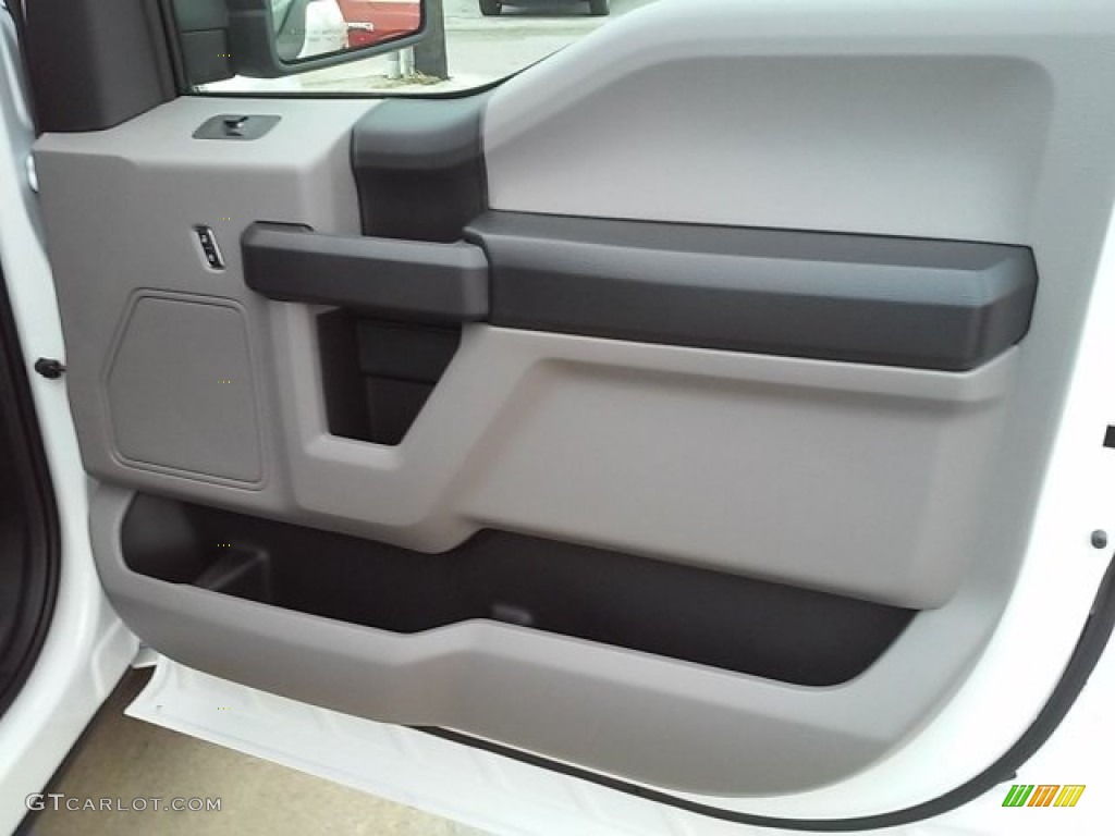 2016 F150 XL Regular Cab - Oxford White / Medium Earth Gray photo #10