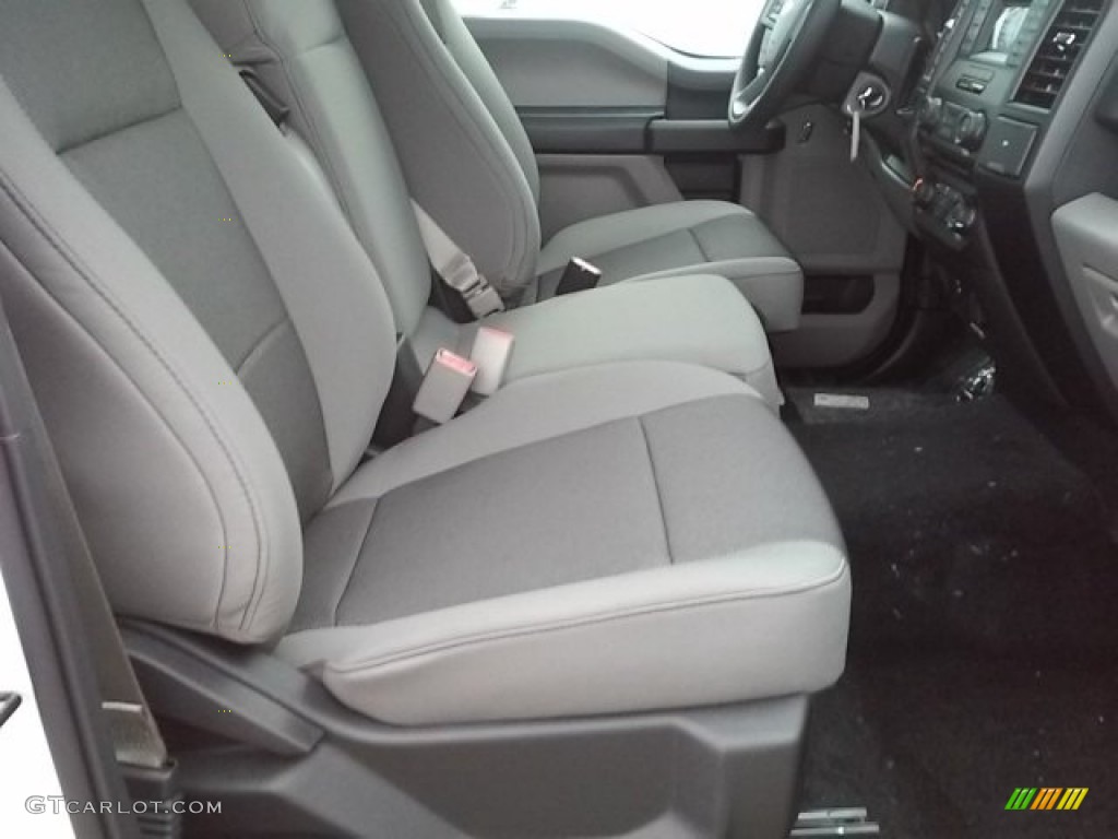 2016 F150 XL Regular Cab - Oxford White / Medium Earth Gray photo #12