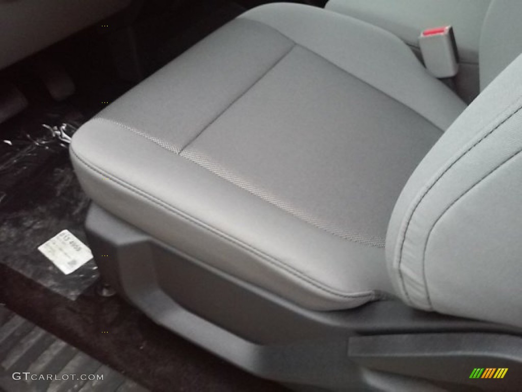 2016 F150 XL Regular Cab - Oxford White / Medium Earth Gray photo #14