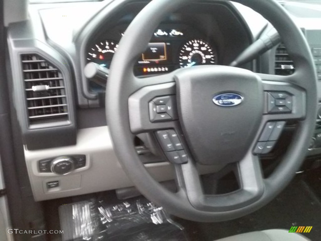 2016 F150 XL Regular Cab - Oxford White / Medium Earth Gray photo #15