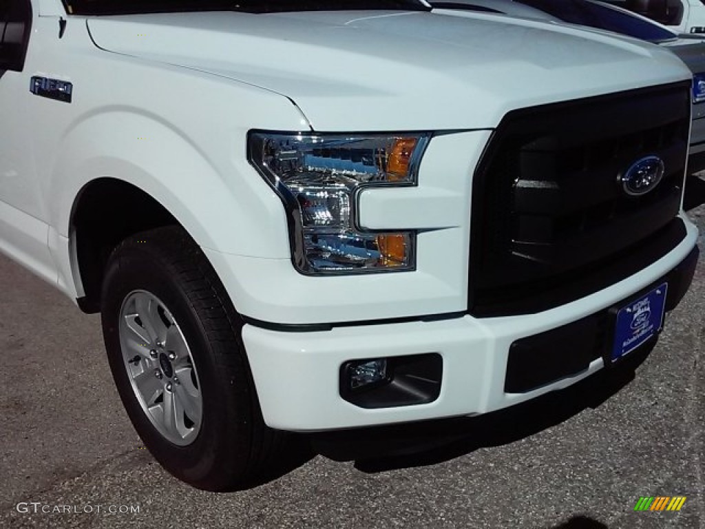 2016 F150 XL Regular Cab - Oxford White / Medium Earth Gray photo #3
