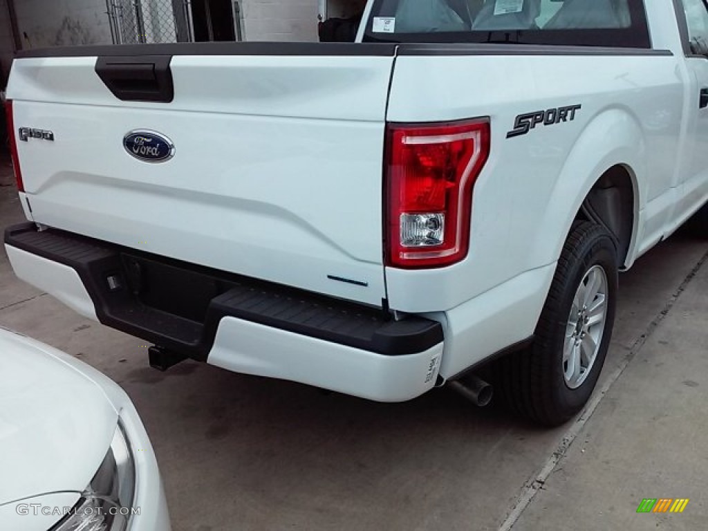 2016 F150 XL Regular Cab - Oxford White / Medium Earth Gray photo #12