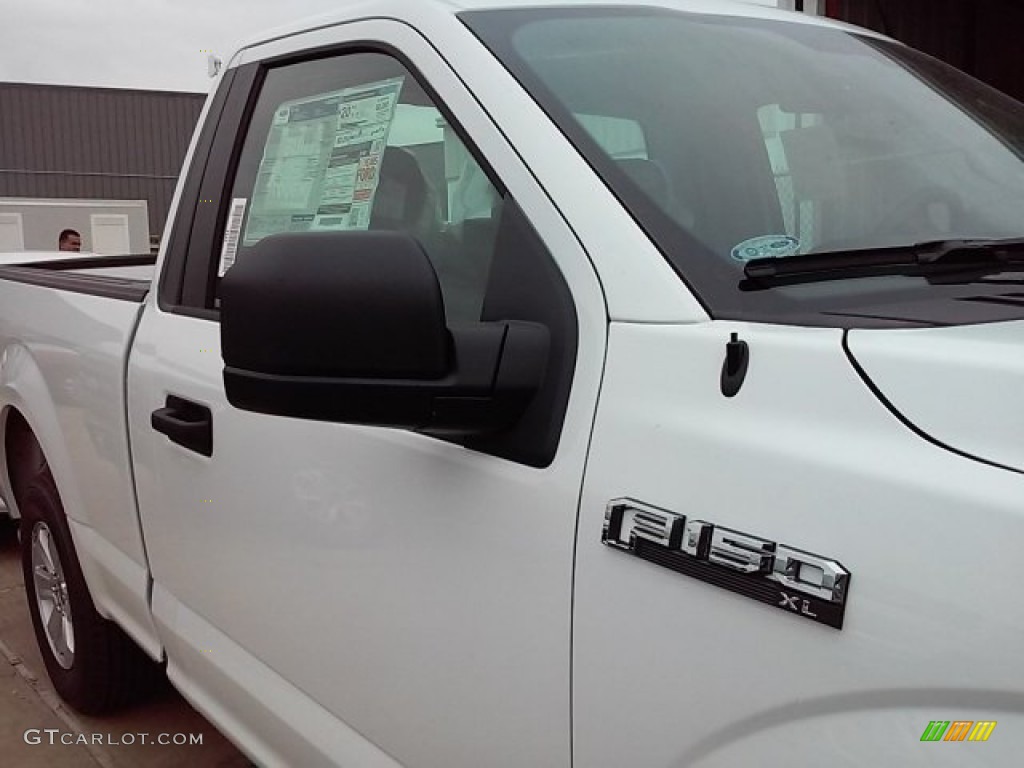 2016 F150 XL Regular Cab - Oxford White / Medium Earth Gray photo #13