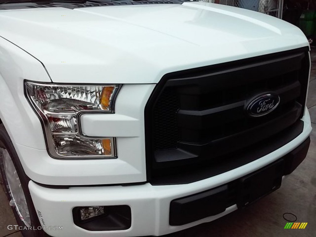 2016 F150 XL Regular Cab - Oxford White / Medium Earth Gray photo #15