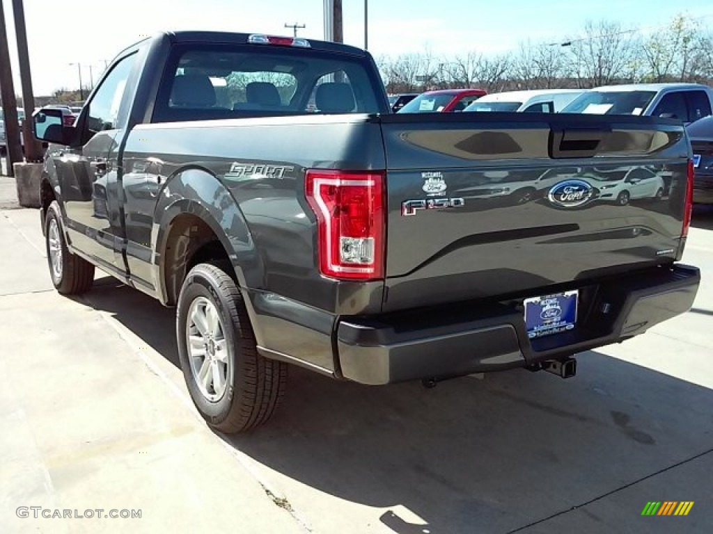 2016 F150 XL Regular Cab - Magnetic / Medium Earth Gray photo #6