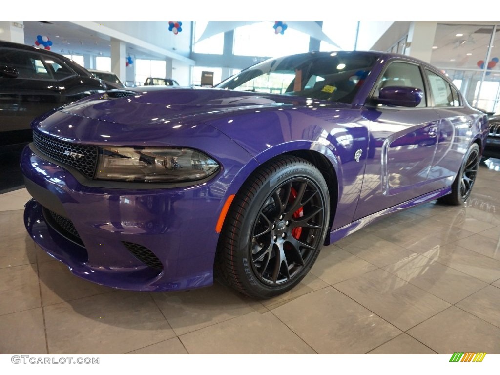 Plum Crazy Pearl 2016 Dodge Charger SRT Hellcat Exterior Photo #110741746