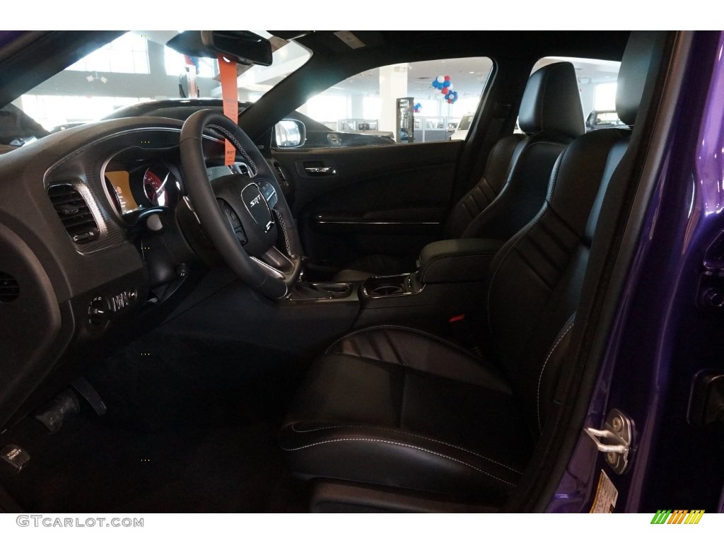 2016 Charger SRT Hellcat - Plum Crazy Pearl / Black photo #7