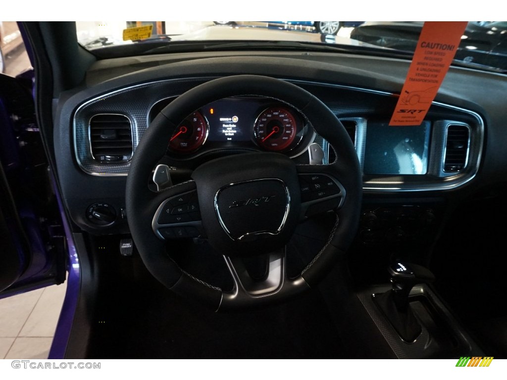 2016 Charger SRT Hellcat - Plum Crazy Pearl / Black photo #8