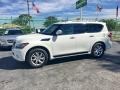 2012 Moonlight White Infiniti QX 56  photo #4