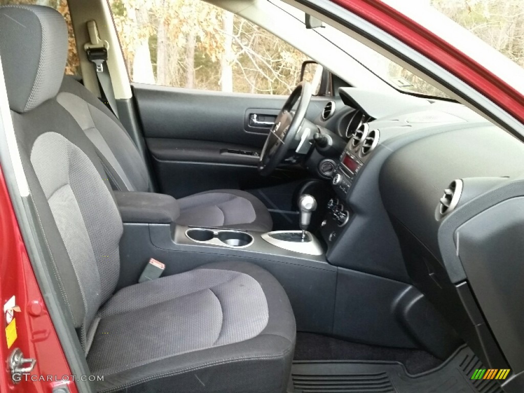 2008 Rogue SL AWD - Venom Red Pearl / Gray photo #9