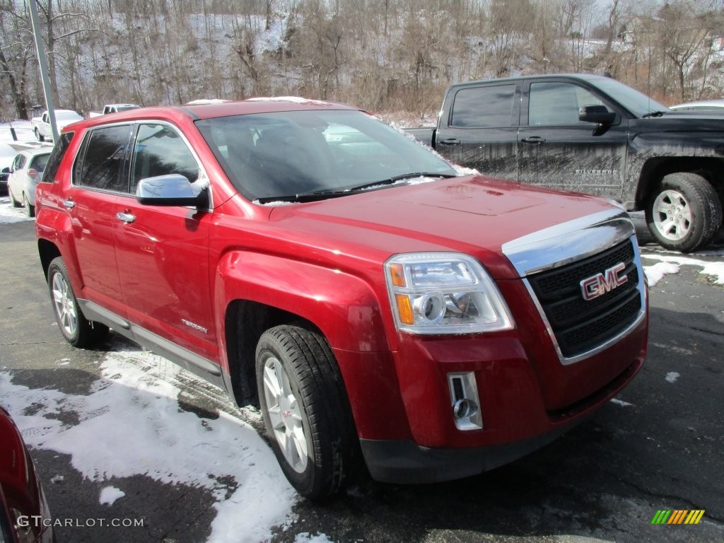 Crystal Red Tintcoat 2013 GMC Terrain SLE AWD Exterior Photo #110743762