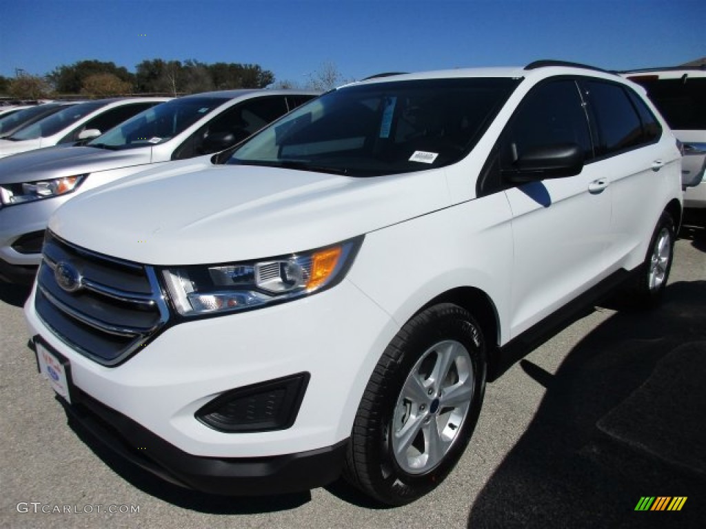 Oxford White 2016 Ford Edge SE Exterior Photo #110743939