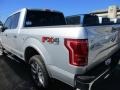 2016 Ingot Silver Ford F150 Lariat SuperCrew 4x4  photo #5