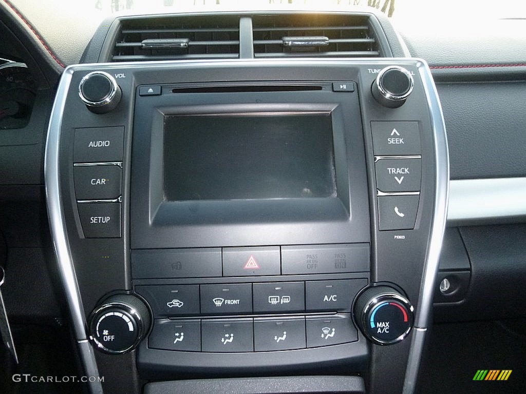 2015 Camry SE - Blue Crush Metallic / Black photo #26