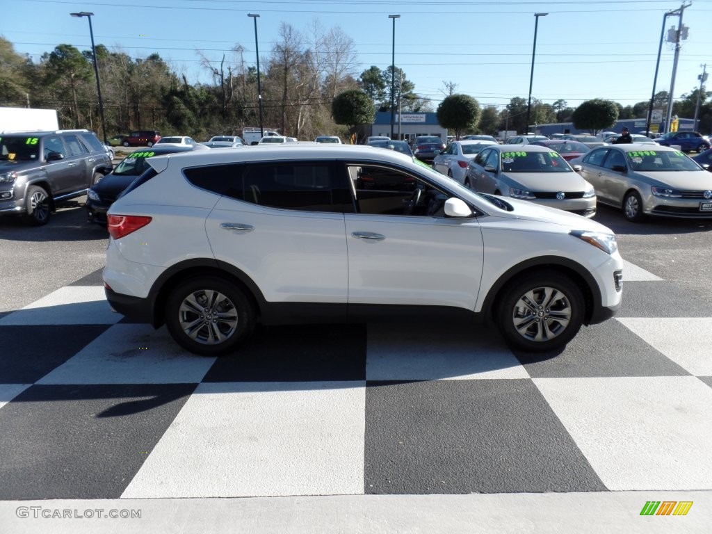 2014 Santa Fe Sport FWD - Frost White Pearl / Beige photo #3