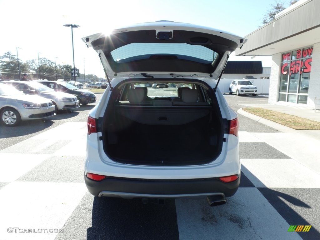 2014 Santa Fe Sport FWD - Frost White Pearl / Beige photo #5