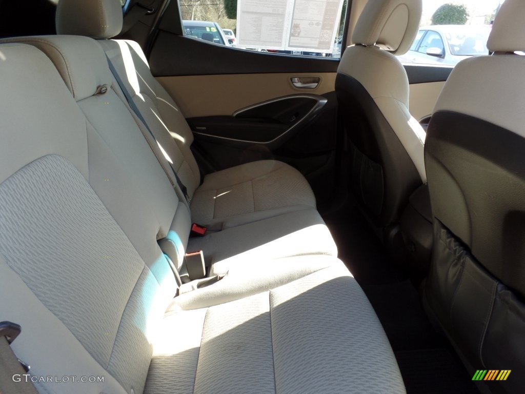 2014 Santa Fe Sport FWD - Frost White Pearl / Beige photo #14