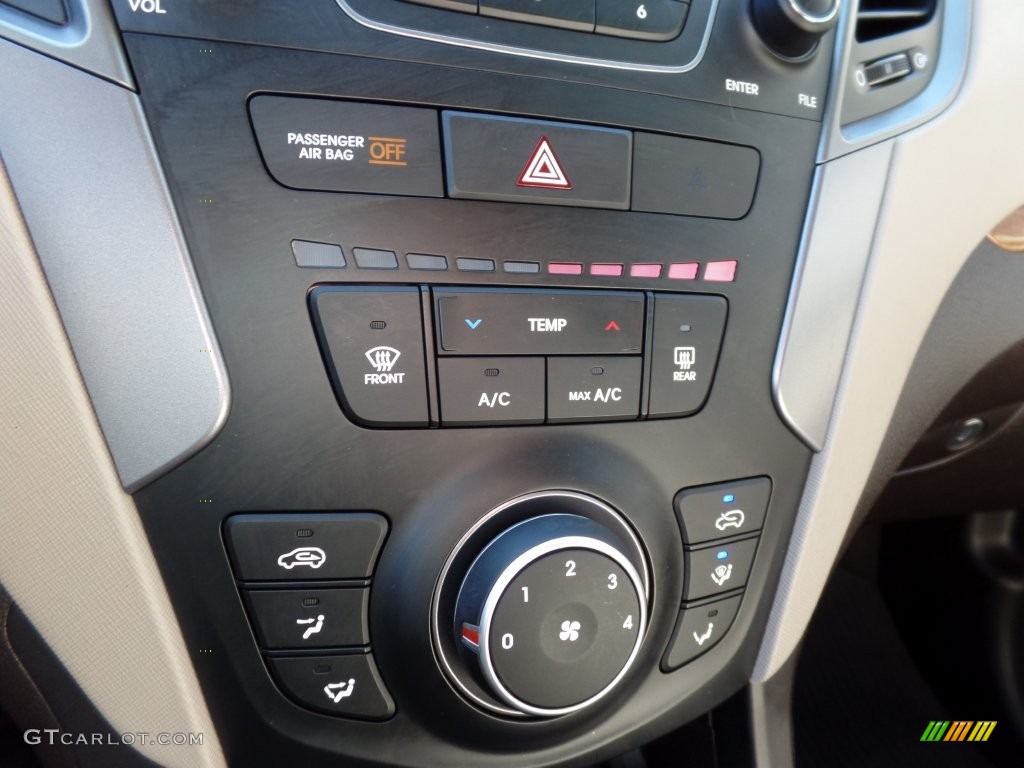 2014 Santa Fe Sport FWD - Frost White Pearl / Beige photo #18