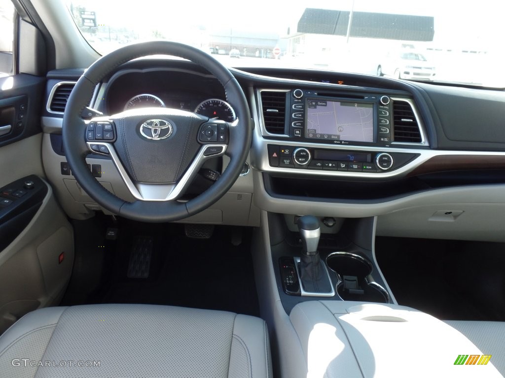 2015 Highlander Limited - Blizzard Pearl White / Ash photo #15