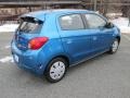 2015 Sapphire Blue Mitsubishi Mirage DE  photo #6