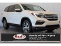 2016 White Diamond Pearl Honda Pilot EX-L AWD  photo #1