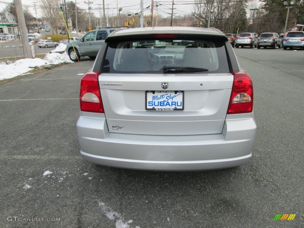 2007 Caliber SE - Bright Silver Metallic / Pastel Slate Gray photo #7