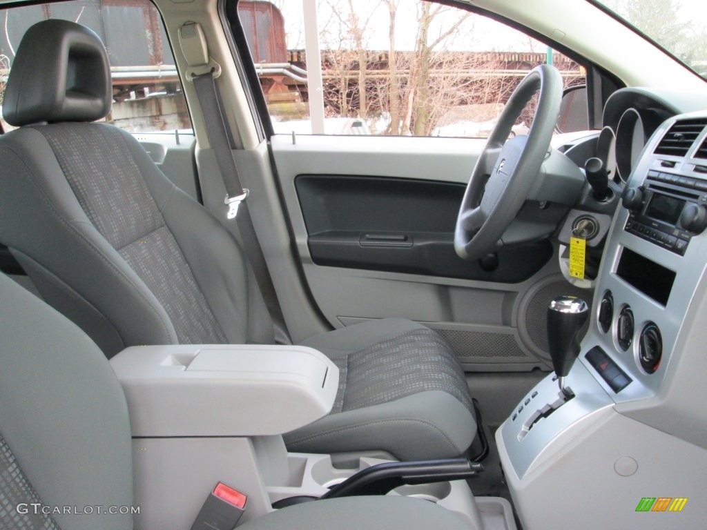 2007 Caliber SE - Bright Silver Metallic / Pastel Slate Gray photo #15