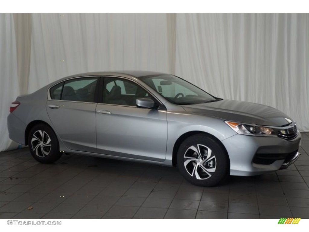 2016 Accord LX Sedan - Lunar Silver Metallic / Gray photo #6