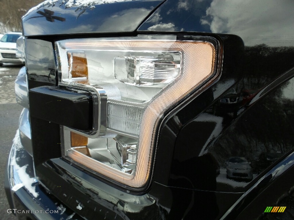 2016 F150 Platinum SuperCrew 4x4 - Shadow Black / Black photo #8
