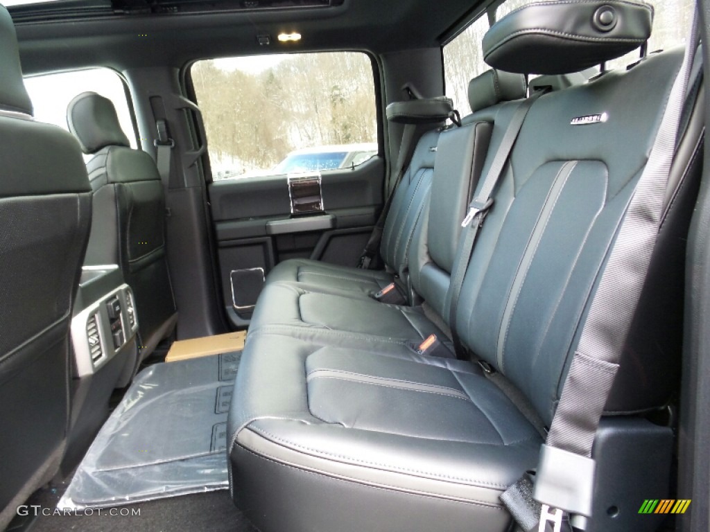 2016 F150 Platinum SuperCrew 4x4 - Shadow Black / Black photo #9