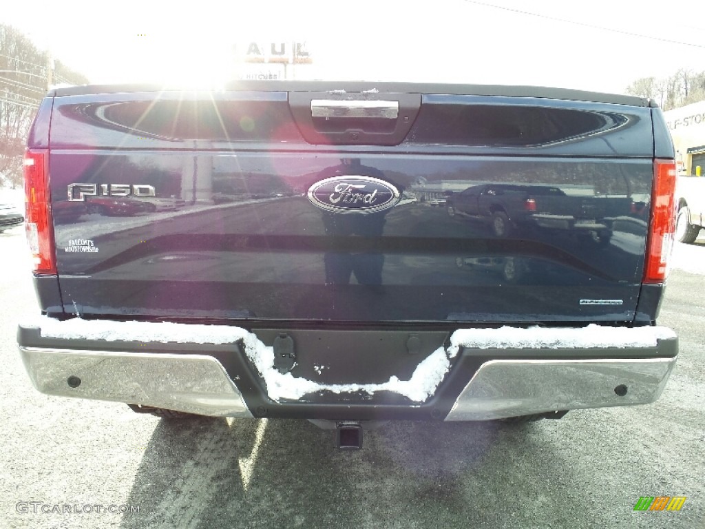 2016 F150 XLT SuperCrew 4x4 - Blue Jeans / Medium Earth Gray photo #5