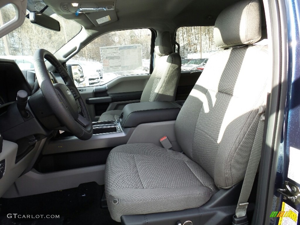 2016 F150 XLT SuperCrew 4x4 - Blue Jeans / Medium Earth Gray photo #10