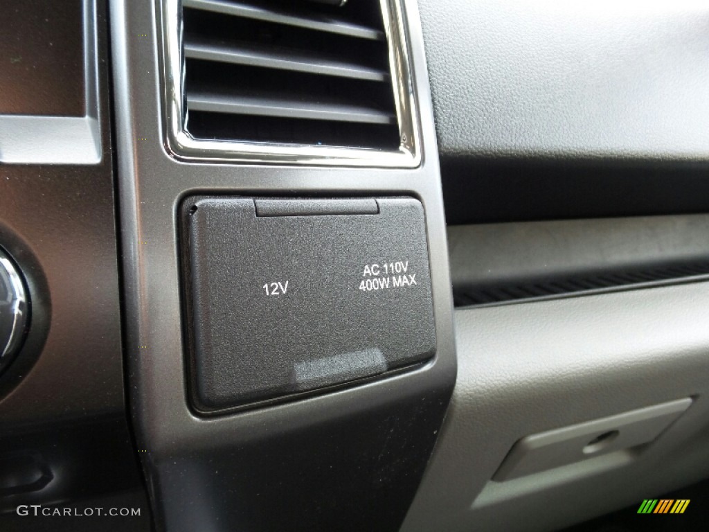 2016 F150 XLT SuperCrew 4x4 - Blue Jeans / Medium Earth Gray photo #14