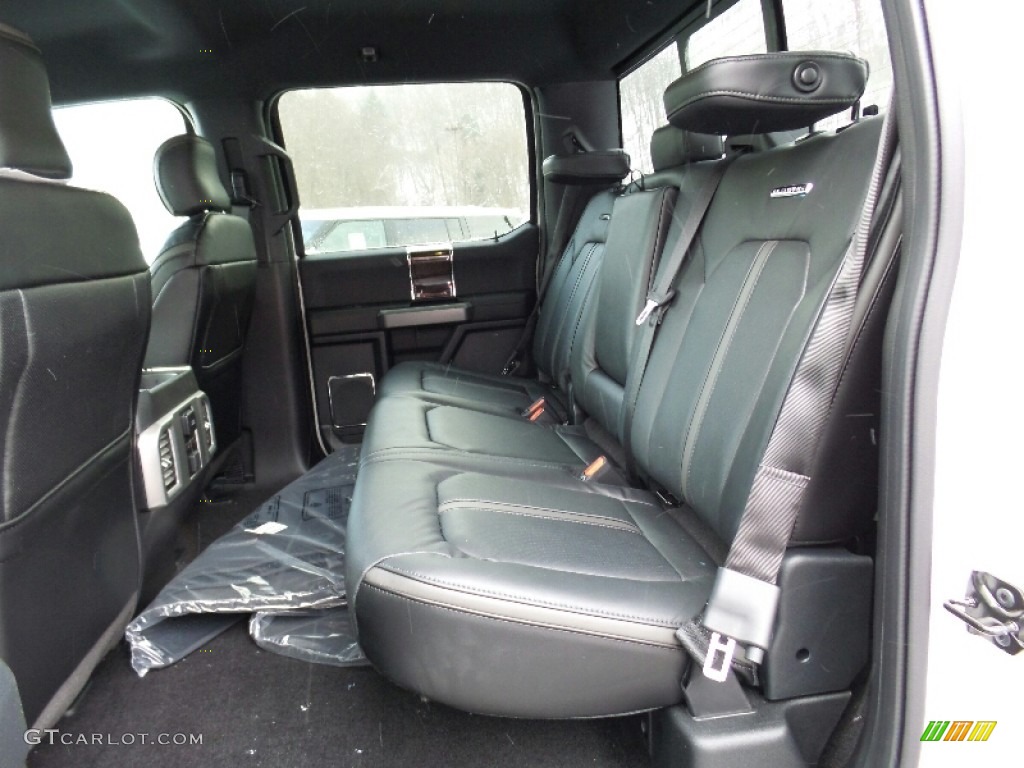 2016 Ford F150 Platinum SuperCrew 4x4 Rear Seat Photo #110754064
